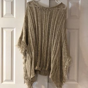 O/S Open Knit Mora Sweater- calypso st barth